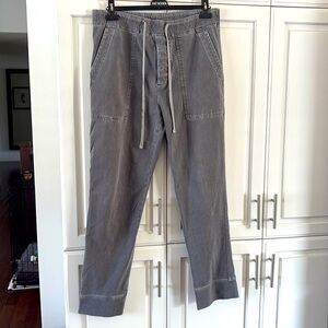 JAMES PERSE CURDOROY Utility Pant in a light tan/grey pigment size 3